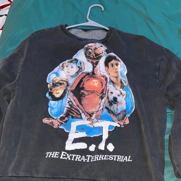 black E.T. crewneck - Picture 1 of 1